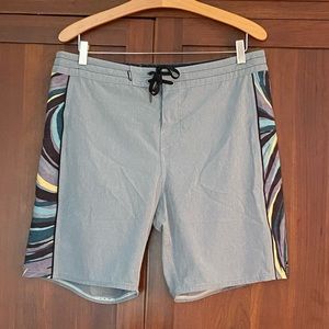 O’Neill size 33 light blue mens board shorts